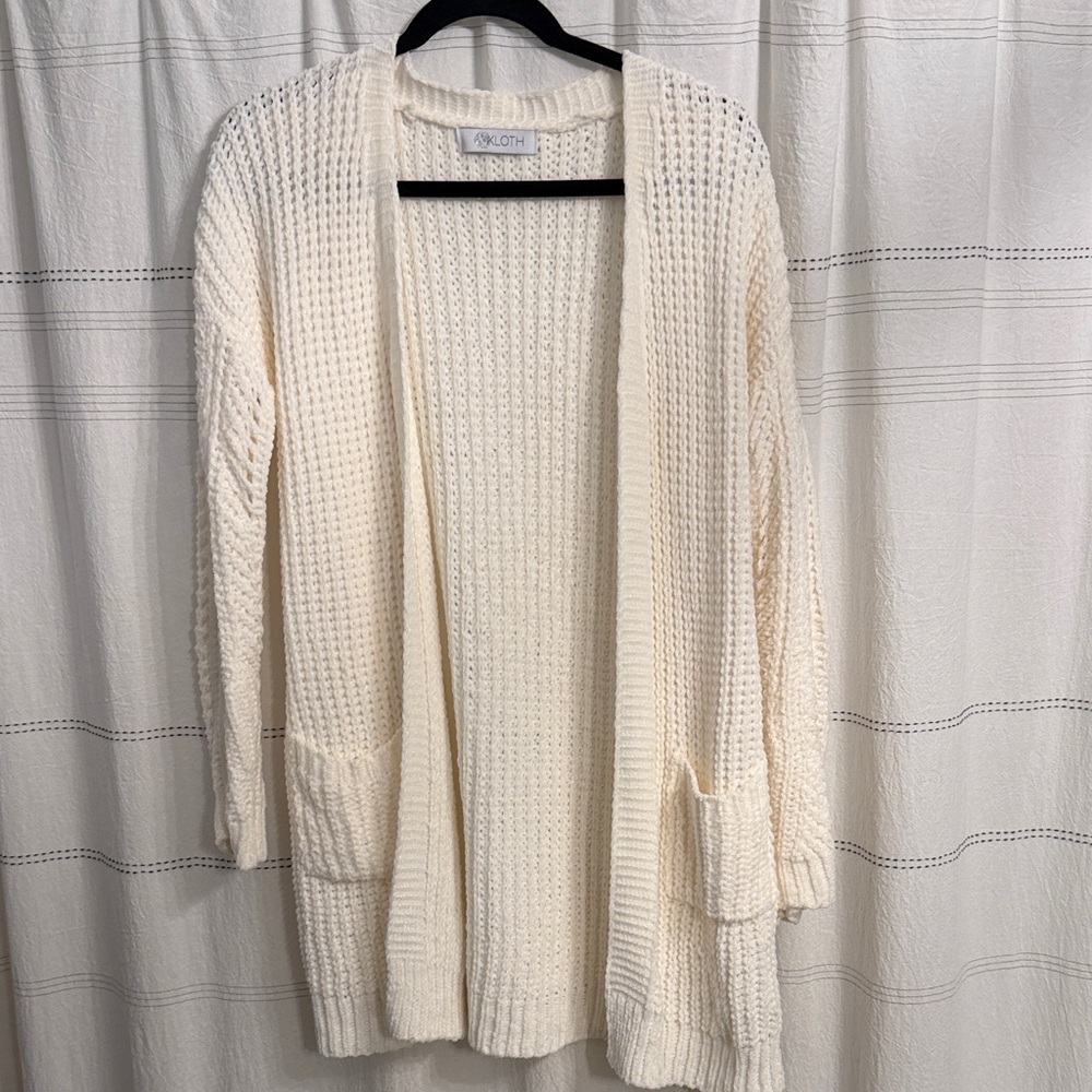 Cozy Cream Knit Cardigan